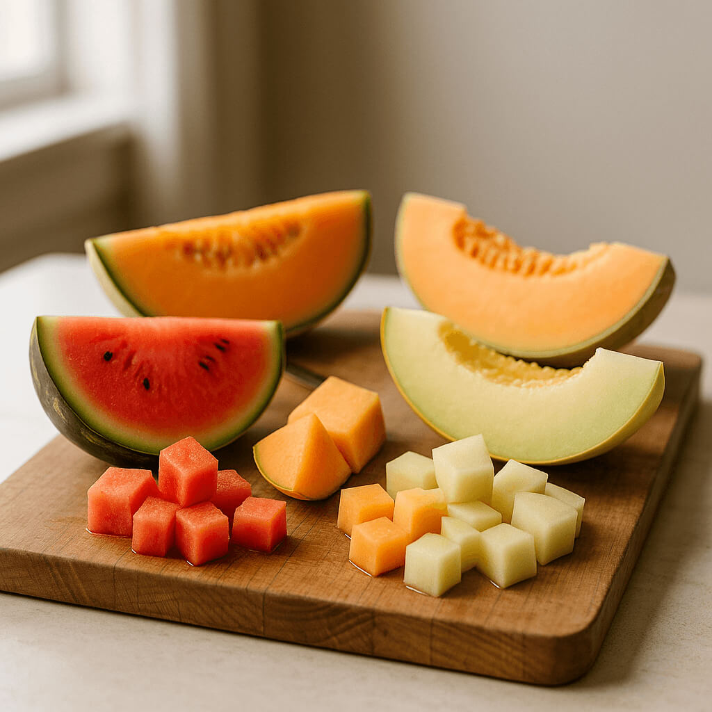Melon – Frisk frugt til salater og desserter