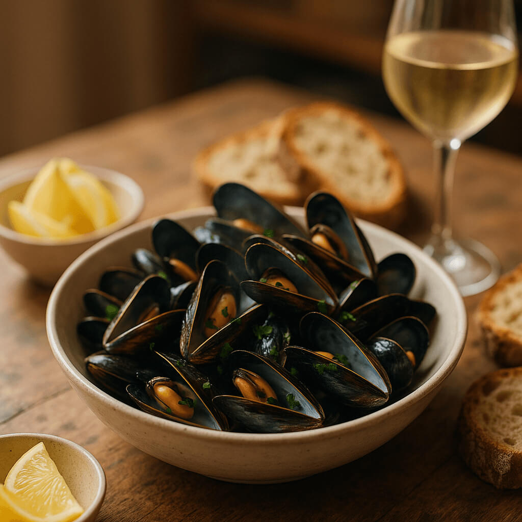 Muslinger – Friske skaldyr fra havet