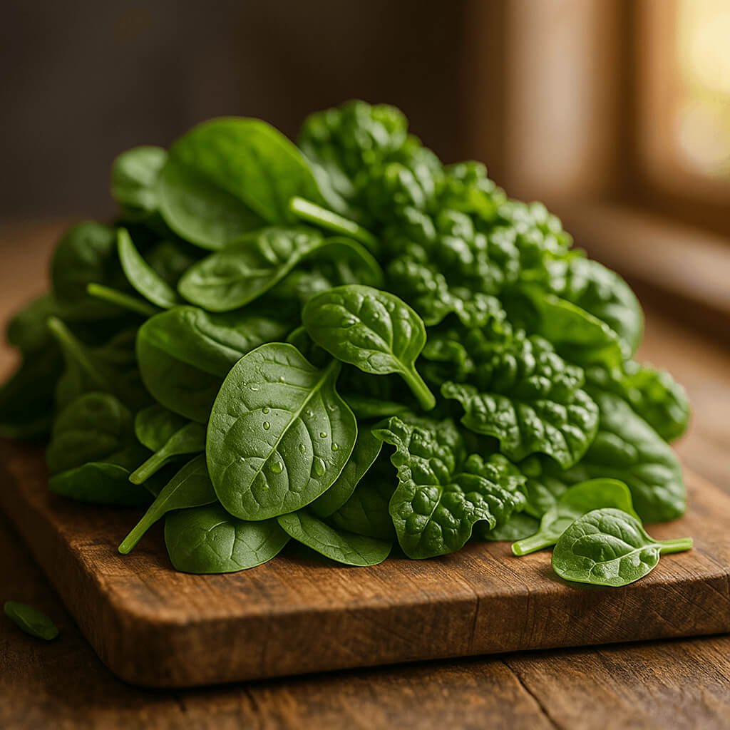 Spinat – Grøn grøntsag fyldt med vitaminer